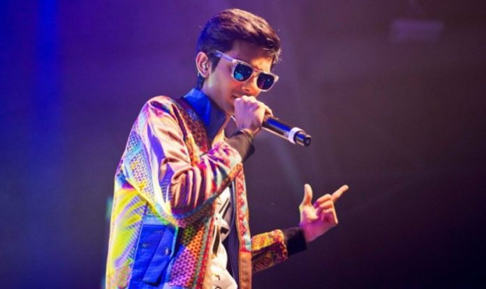 Anirudh releases India first address song