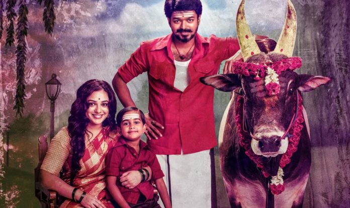 Mersal poster shoots the doubt of Vijay’s roles in the film